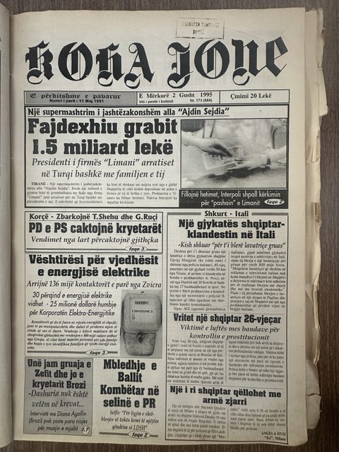 Koha Jonë 1995-08-02