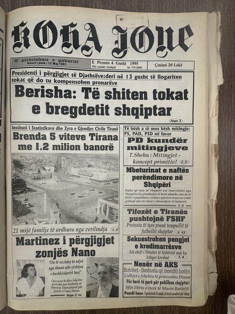 Koha Jonë 1995-08-04