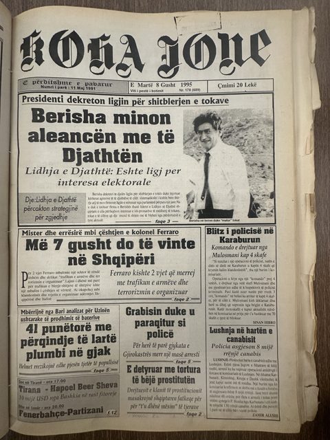 Koha Jonë 1995-08-08