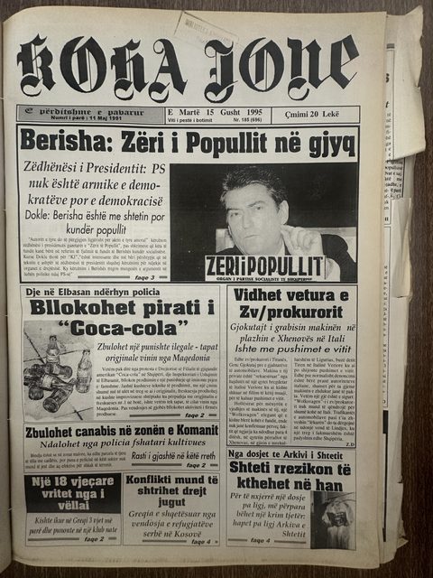 Koha Jonë 1995-08-15