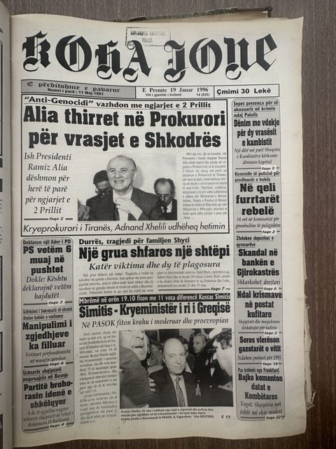 Koha Jonë 1996-01-19