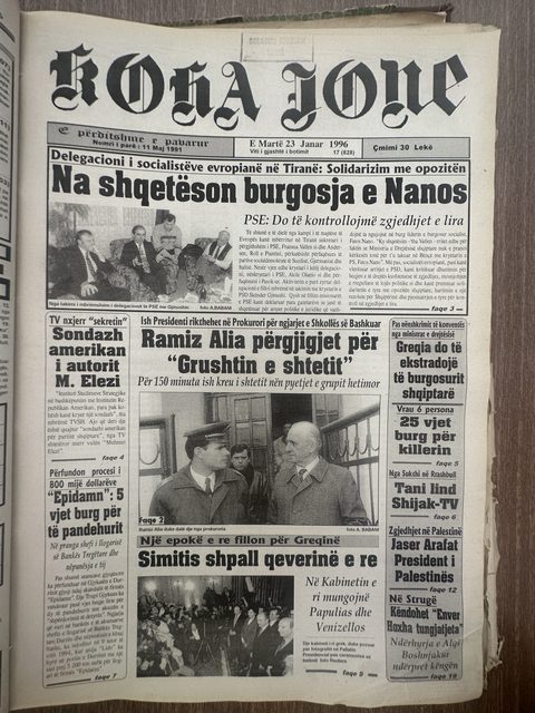 Koha Jonë 1996-01-23