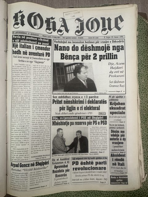 Koha Jonë 1996-01-25