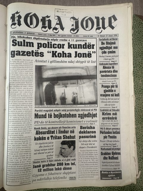 Koha Jonë 1996-01-27