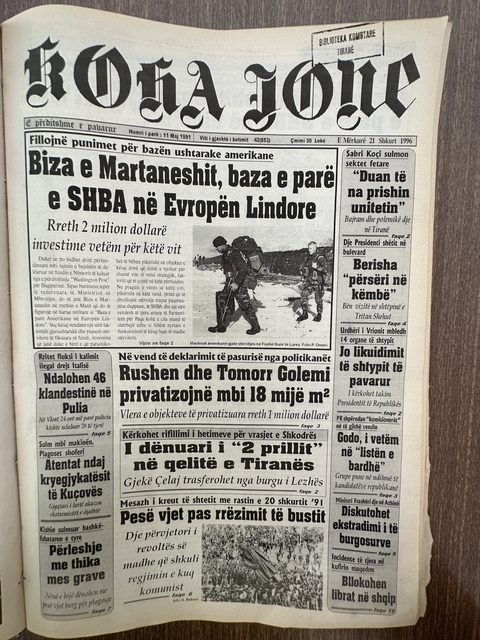 Koha Jonë 1996-02-21