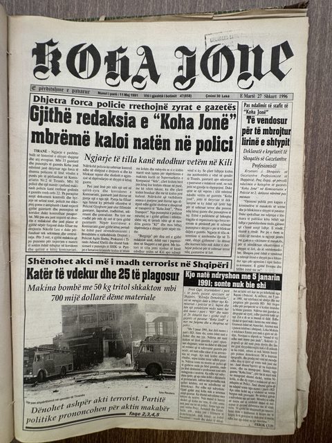 Koha Jonë 1996-02-27