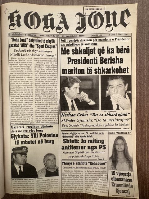 Koha Jonë 1996-03-03