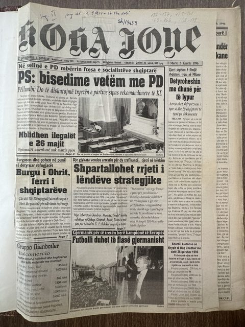 Koha Jonë 1996-07-02