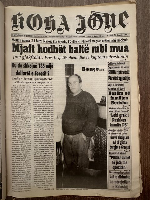 Koha Jonë 1996-07-28