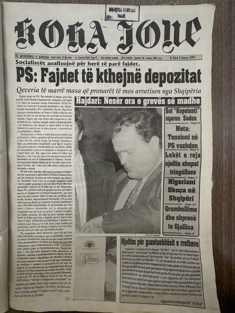 Koha Jonë 1997-01-05