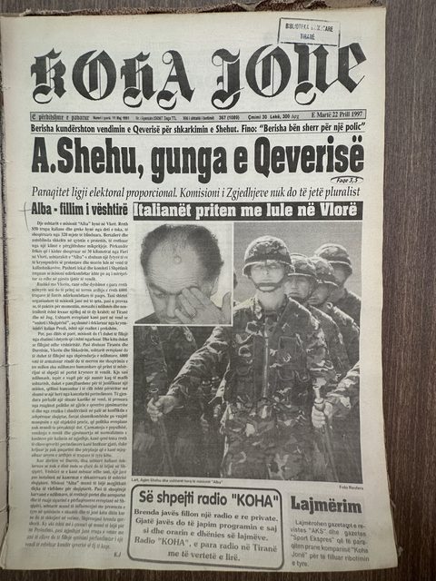 Koha Jonë 1997-04-22
