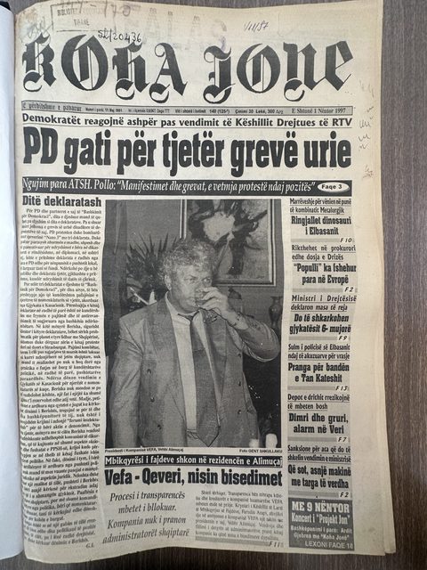 Koha Jonë 1997-11-01