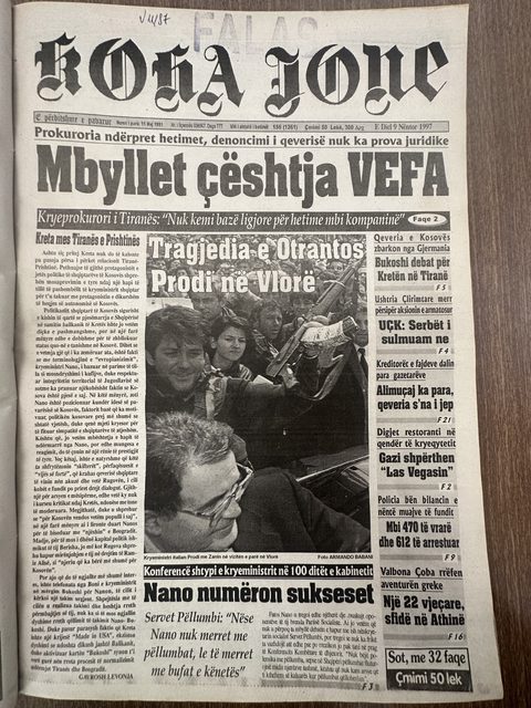 Koha Jonë 1997-11-09