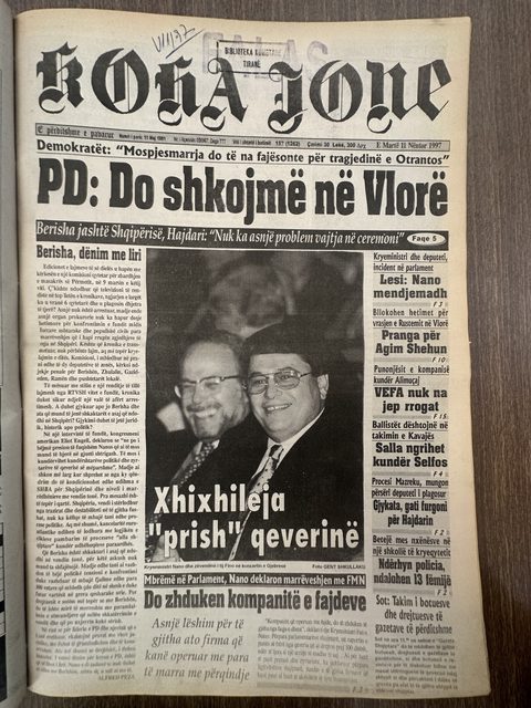 Koha Jonë 1997-11-11