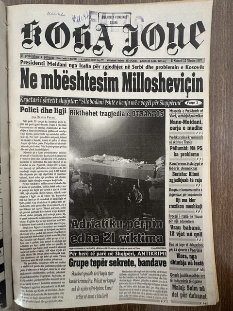 Koha Jonë 1997-11-22