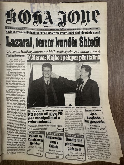 Koha Jonë 1998-11-26