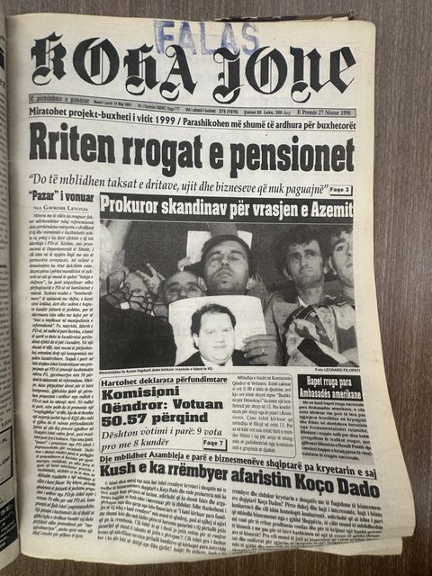 Koha Jonë 1998-11-27