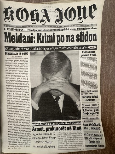 Koha Jonë 1998-03-26