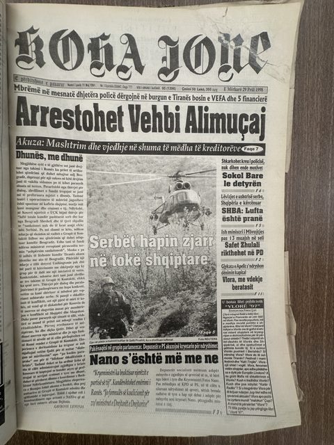 Koha Jonë 1998-04-29