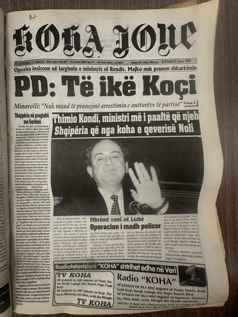 Koha Jonë 1999-01-08