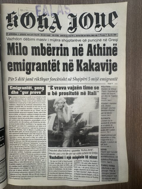 Koha Jonë 1999-07-09