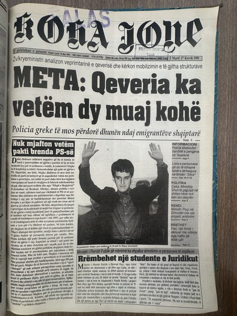 Koha Jonë 1999-07-27