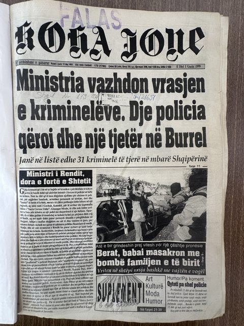 Koha Jonë 1999-08-01