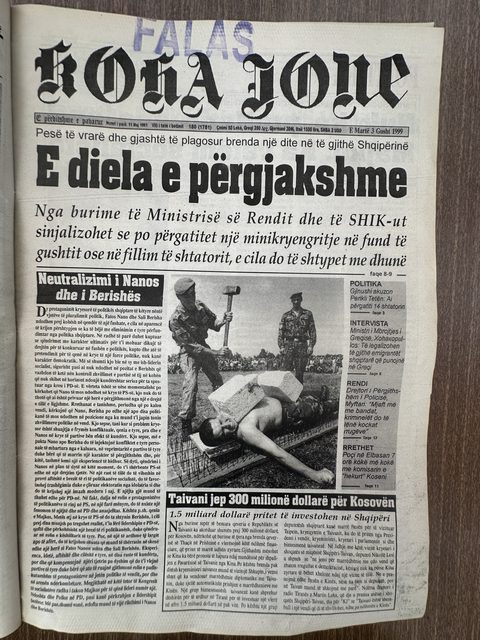 Koha Jonë 1999-08-03