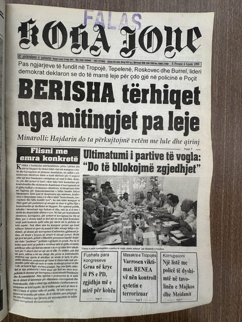 Koha Jonë 1999-08-06