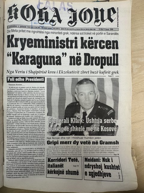Koha Jonë 2000-01-09