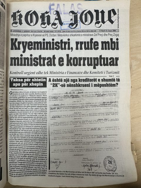 Koha Jonë 2000-01-11
