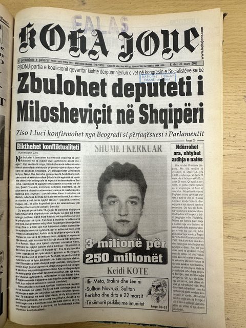 Koha Jonë 2000-03-26