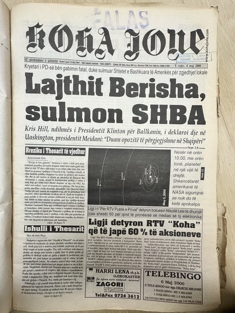 Koha Jonë 2000-05-04
