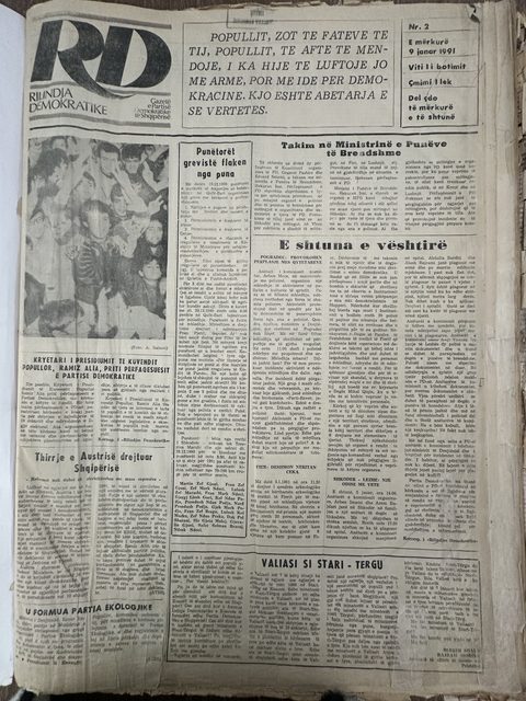Rilindja Demokratike 1991-11-09
