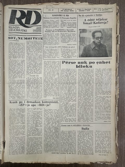 Rilindja Demokratike 1991-01-30