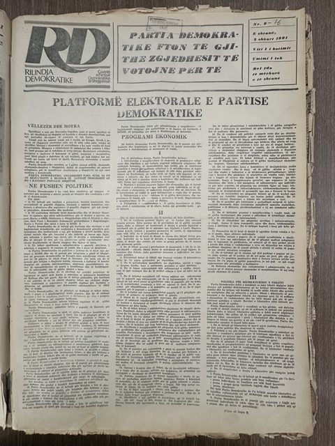 Rilindja Demokratike 1991-02-02