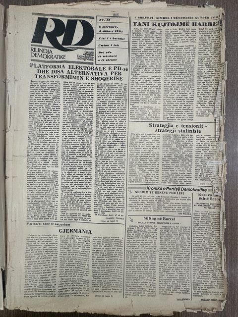 Rilindja Demokratike 1991-02-06
