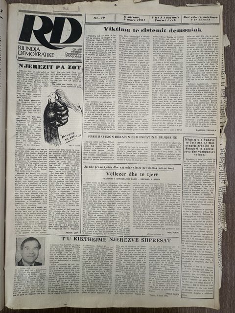 Rilindja Demokratike 1991-03-09