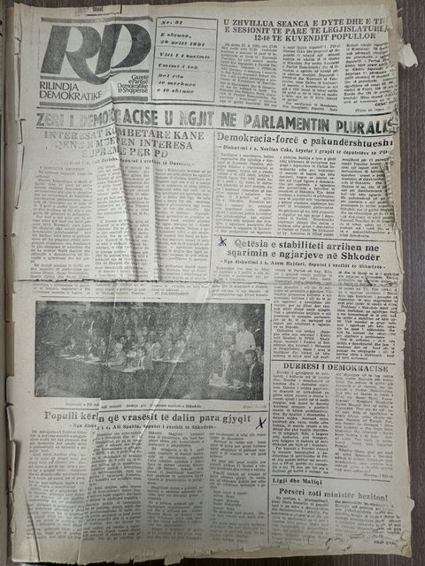 Rilindja Demokratike 1991-04-20