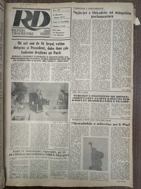 Rilindja Demokratike 1991-05-04