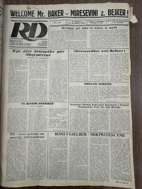 Rilindja Demokratike 1991-06-22