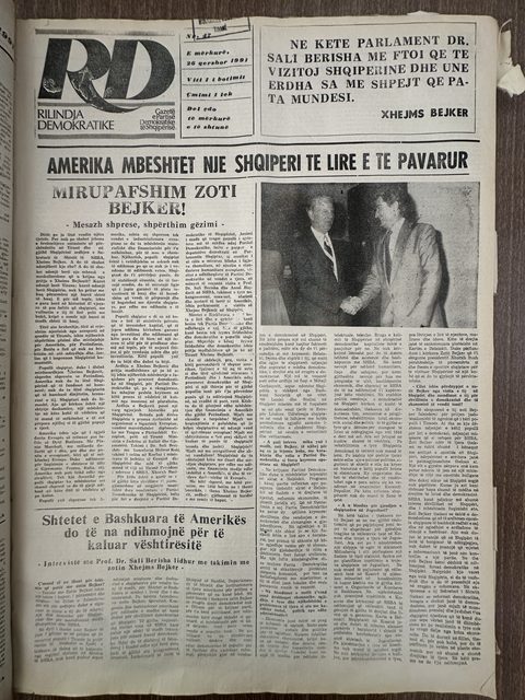 Rilindja Demokratike 1991-06-26