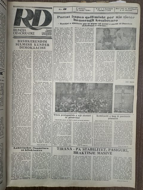 Rilindja Demokratike 1991-09-10