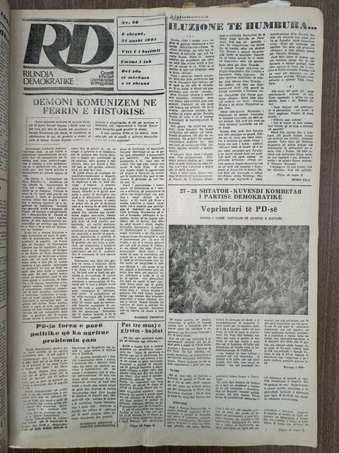 Rilindja Demokratike 1991-08-31