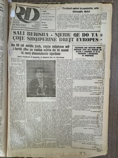 Rilindja Demokratike 1992-04-11