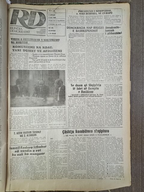 Rilindja Demokratike 1992-05-08