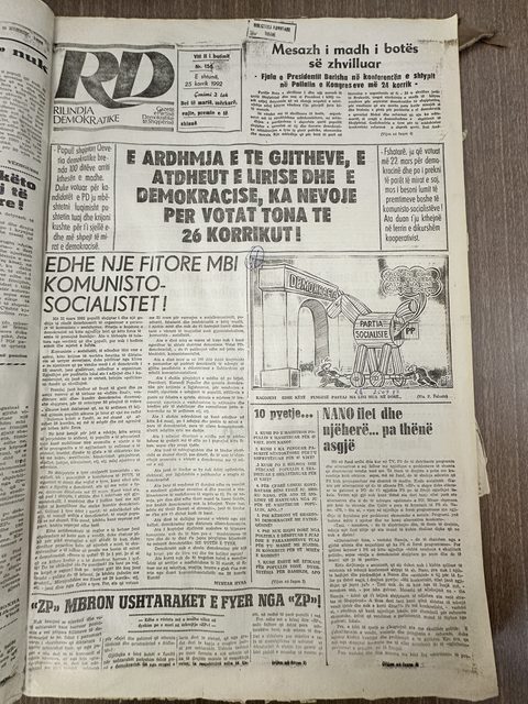 Rilindja Demokratike 1992-07-25
