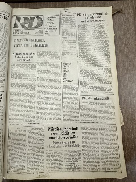 Rilindja Demokratike 1992-07-31
