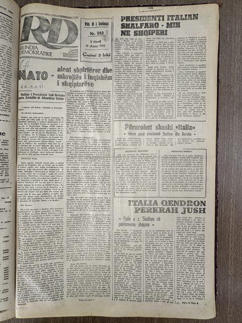 Rilindja Demokratike 1992-12-19