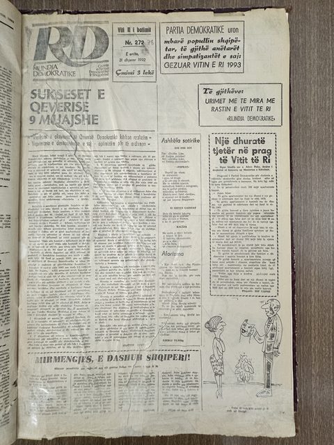 Rilindja Demokratike 1992-12-31